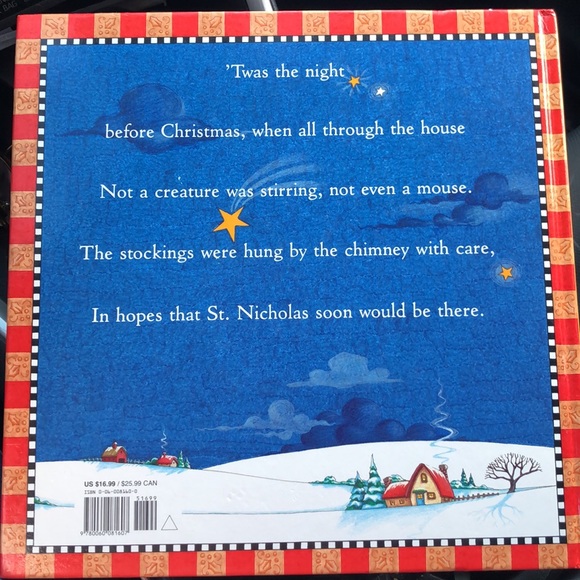 The Night Before Christmas By Clement C. Moore illustrated By Mary Engelbreit - Picture 7 of 7